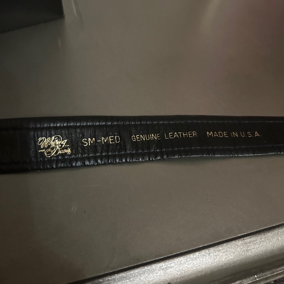 Vintage Whiting & Davis Black Mesh ‘Liquid Metal’ Evening Belt S/M 31” leather - Picture 7 of 7